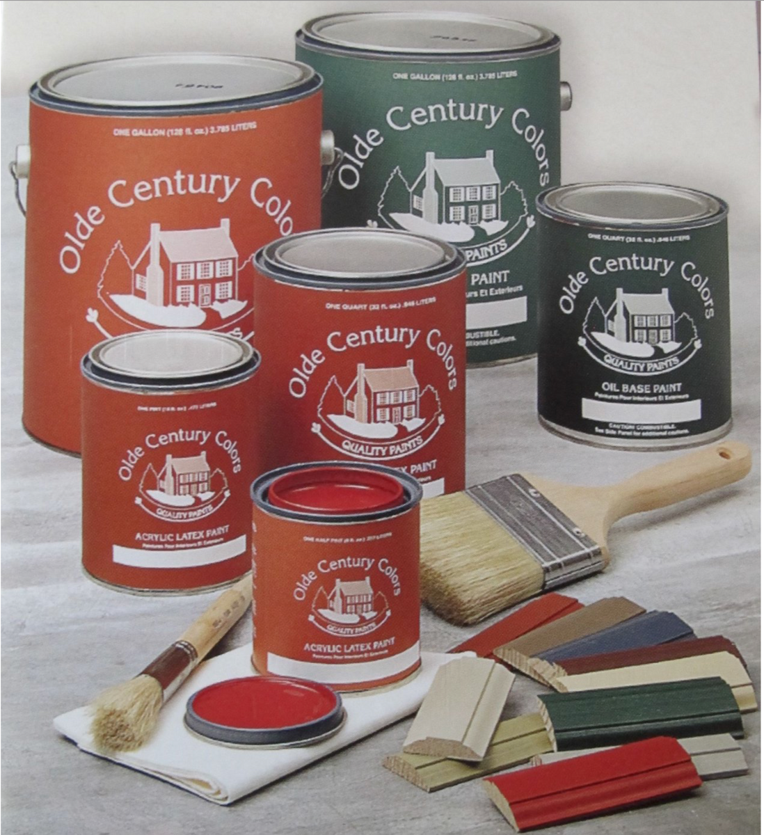 Olde Century Colors - Acrylic Latex Paint - Olde Sage Green 2036