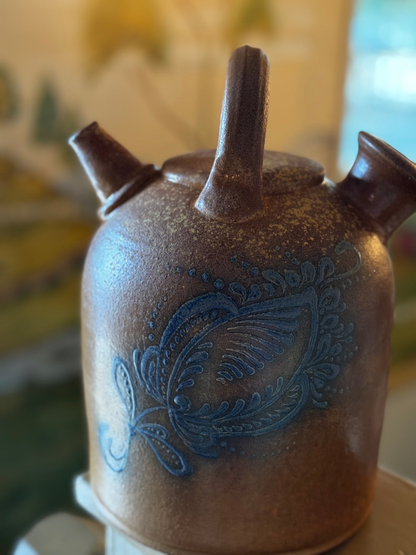 Crocker & Springer Crock w/Handle