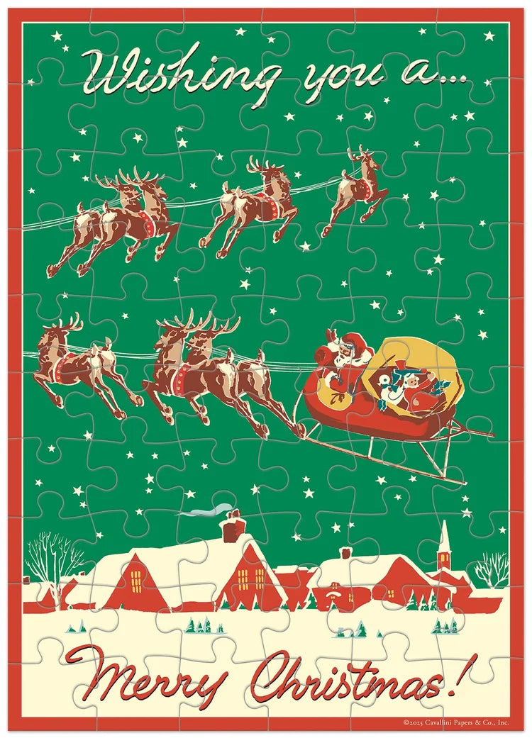 Puzzle Christmas Cards