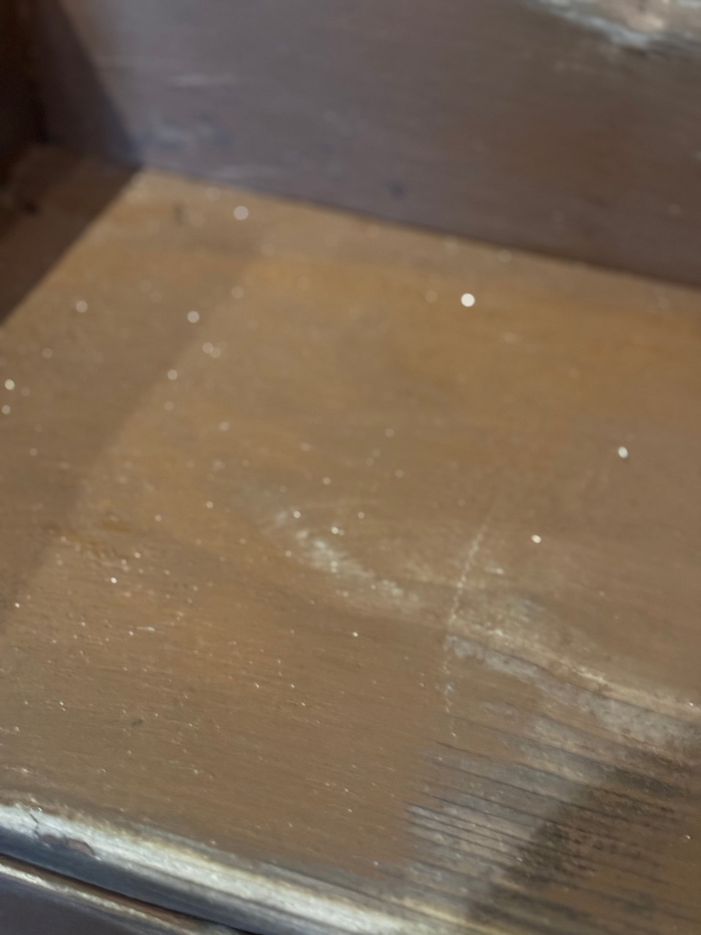 Primitive Furniture Counter Box w/Drawers