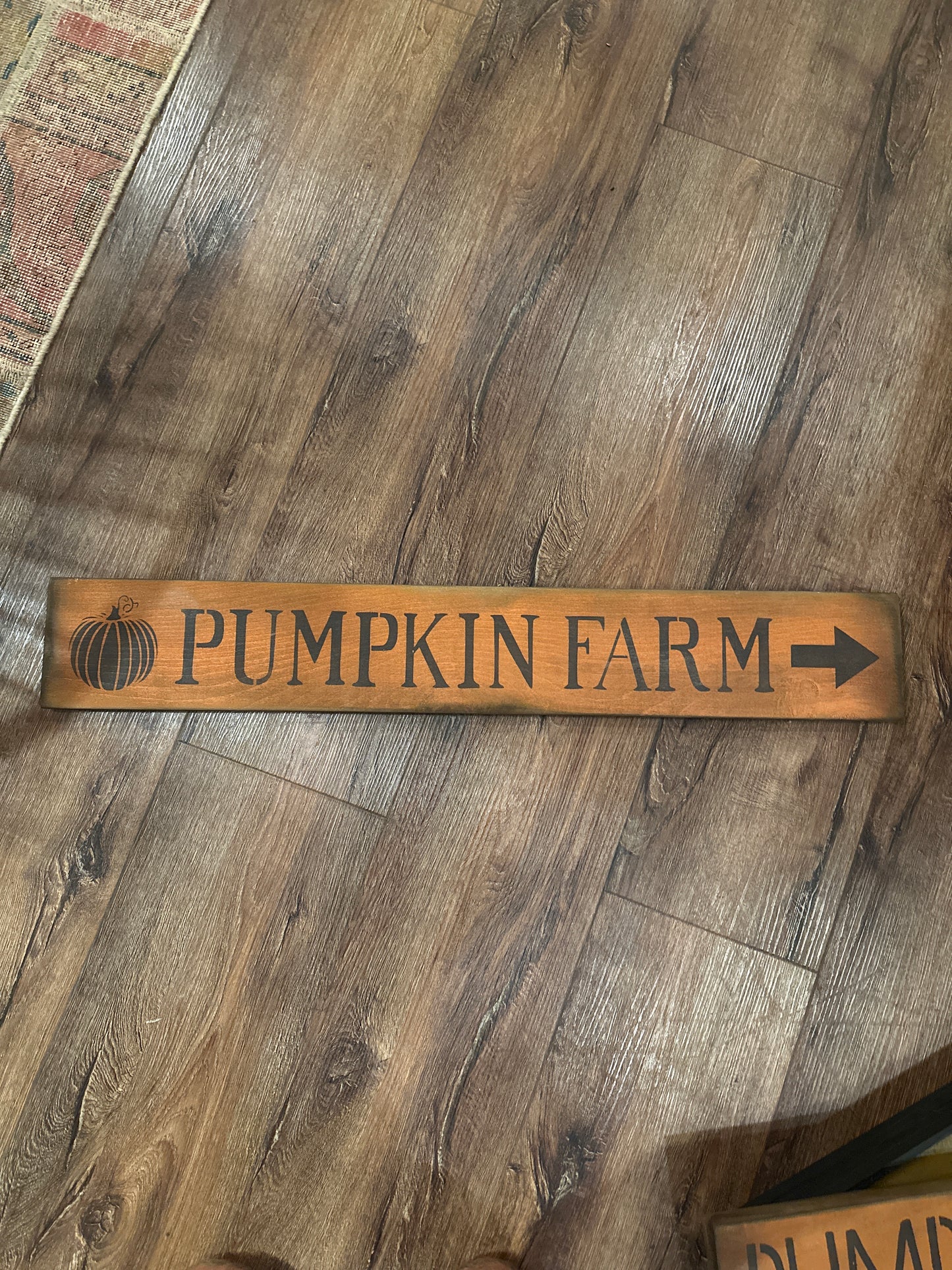 PUMPKIN FARM Fall Wooden Sign SALE