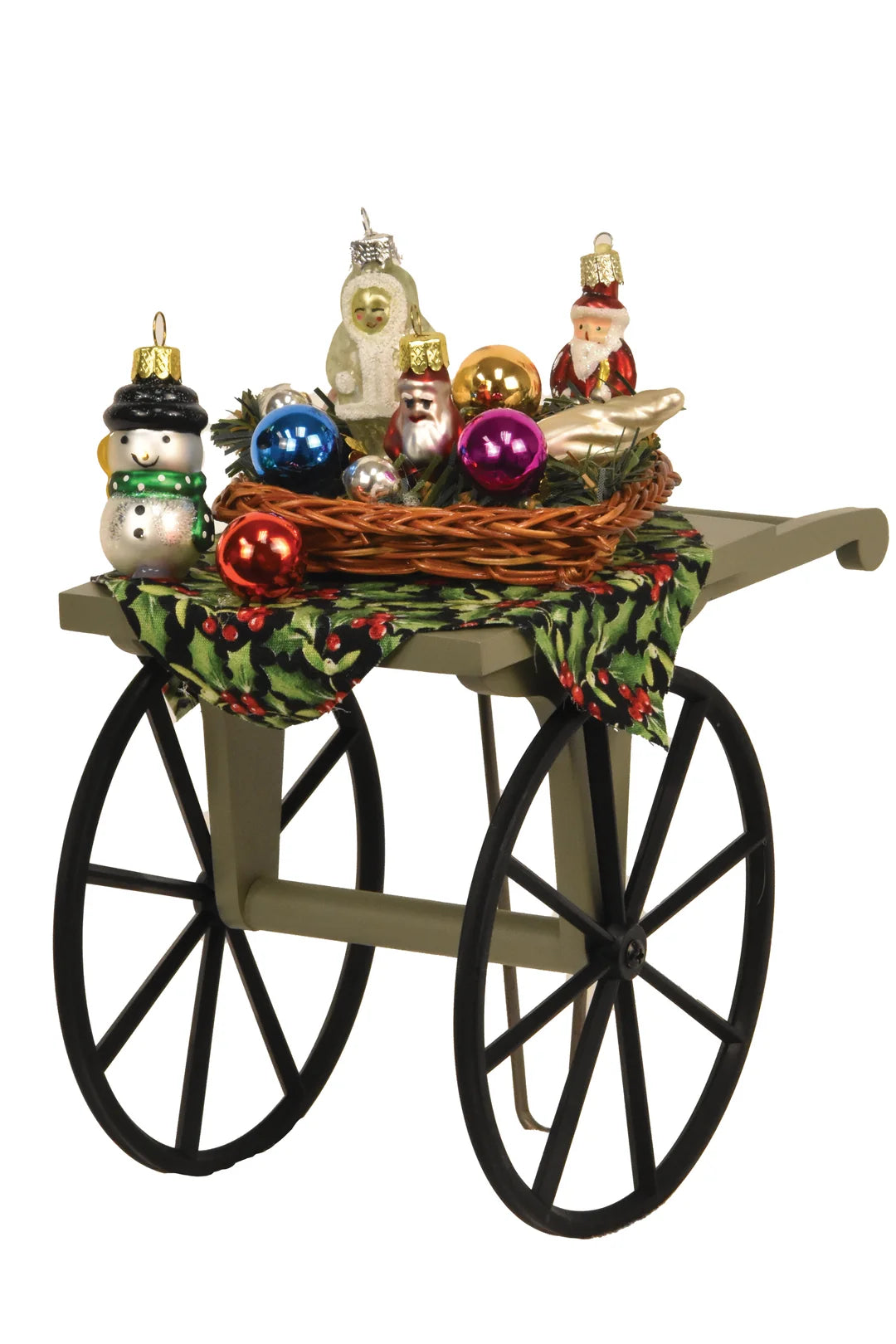 Byers’ Choice Ornament Cart Winter
