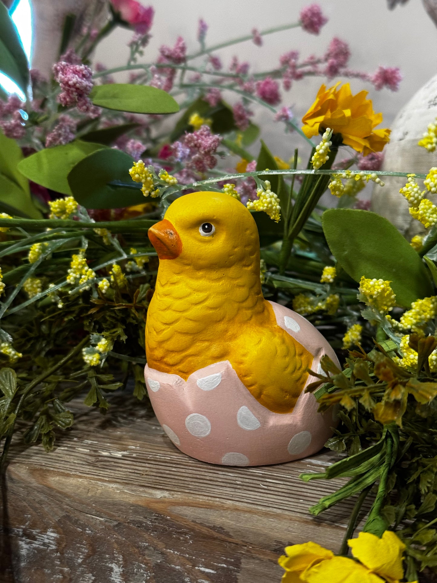 Stone Ridge Chalkware Chick 1st Peck Spring