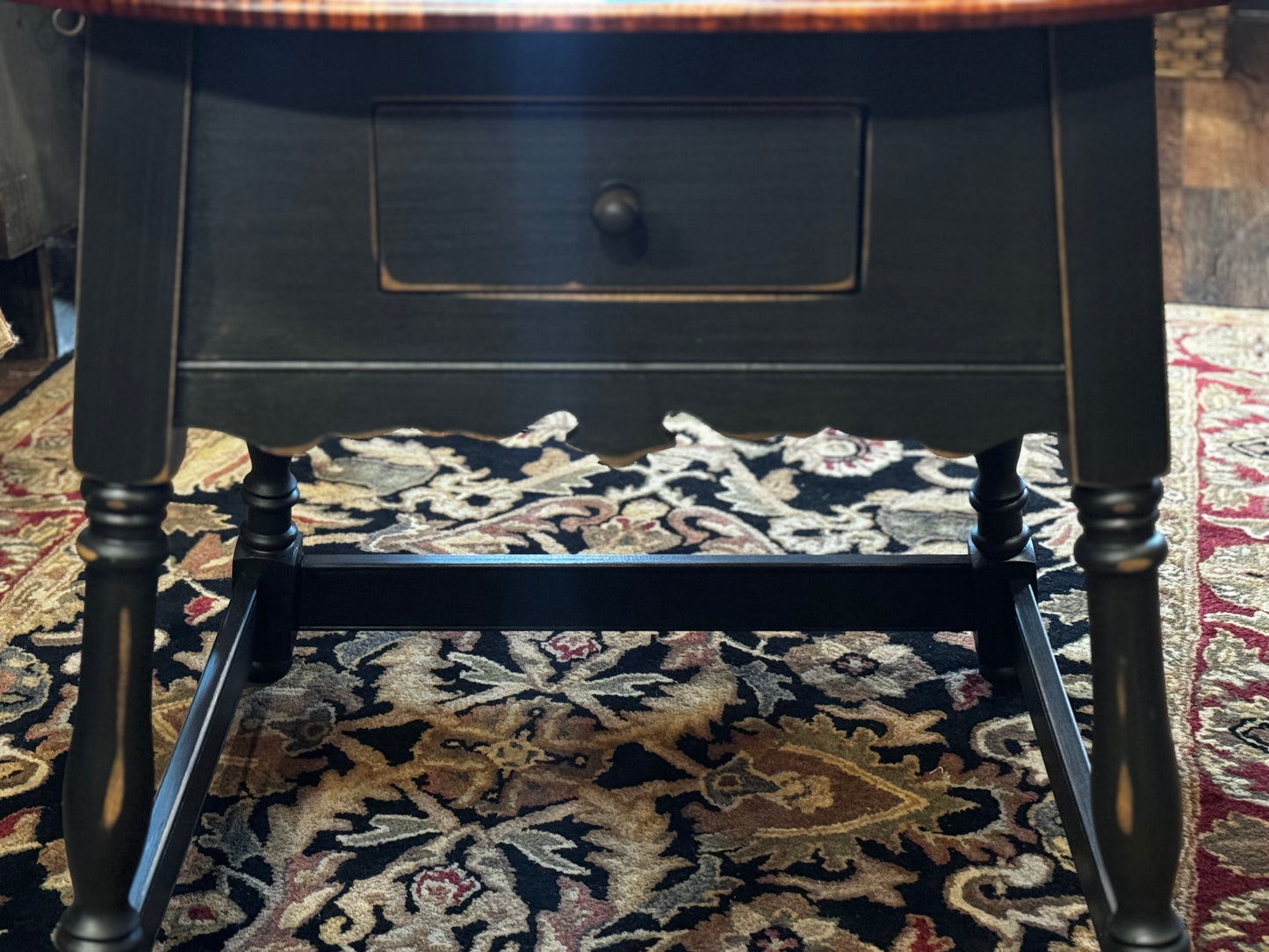 Tiger Maple Tavern Table