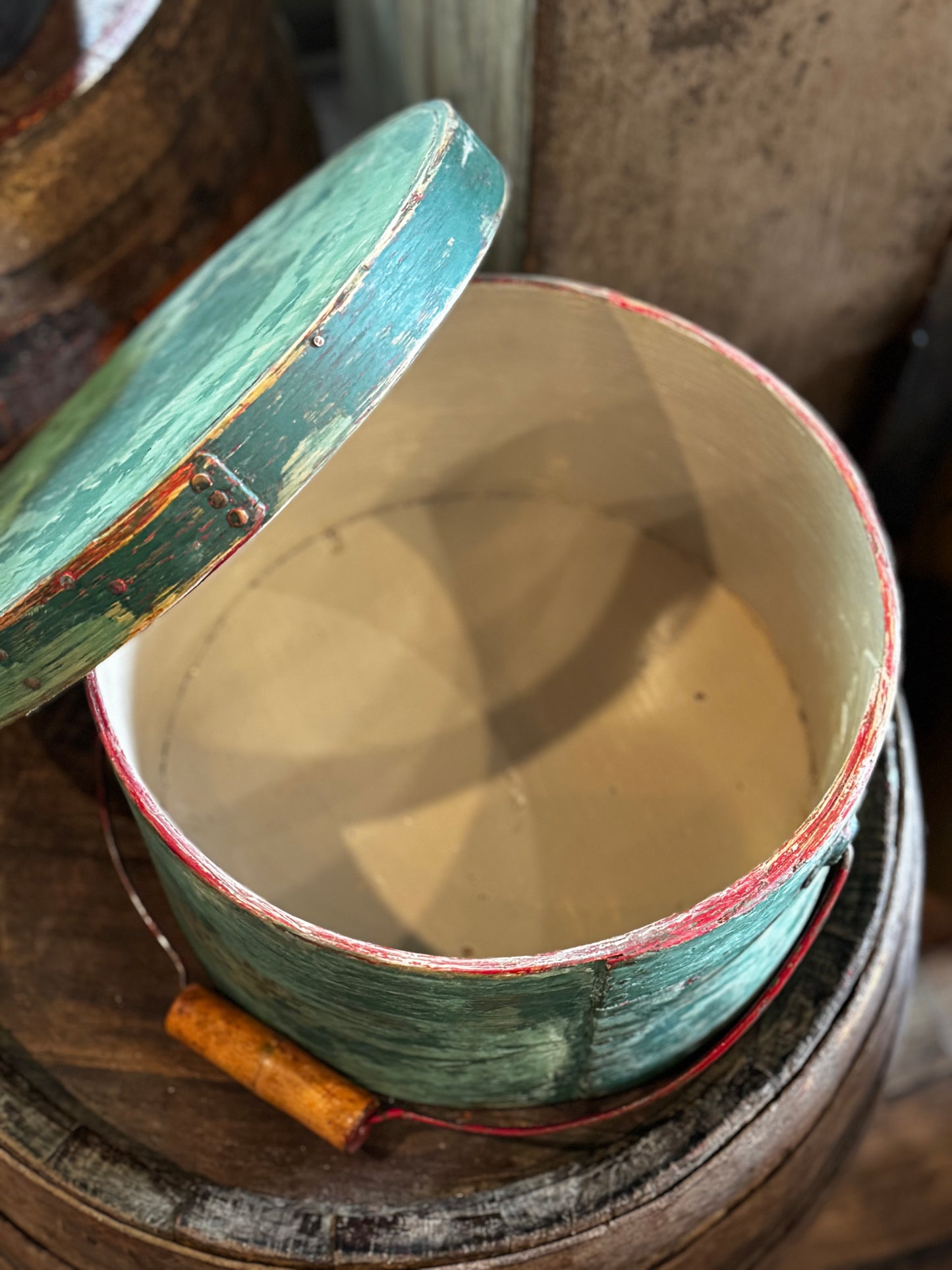 Green Pantry Box w/Handle #2