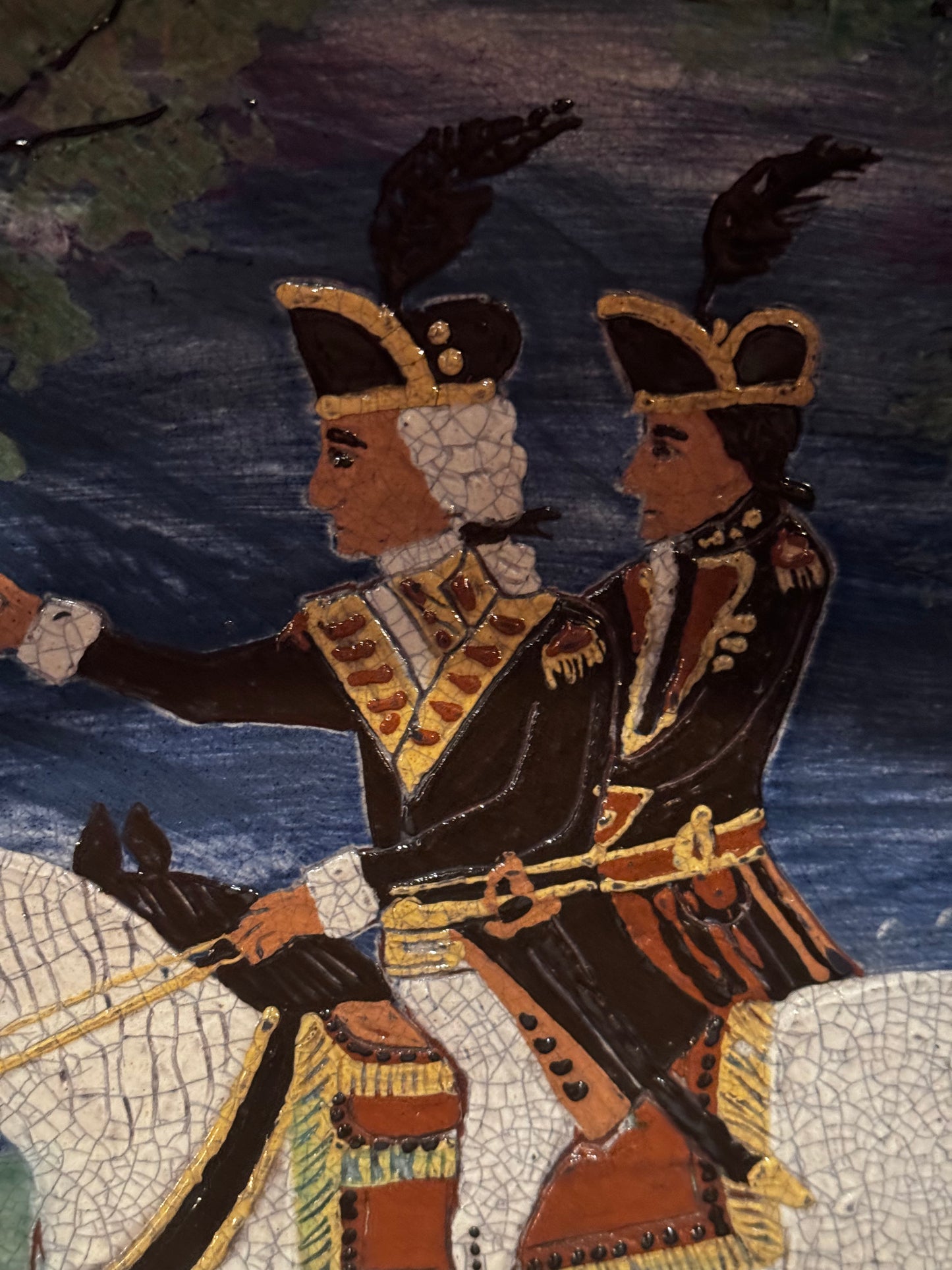 Washington and Lafayette Summer Platter David T Smith