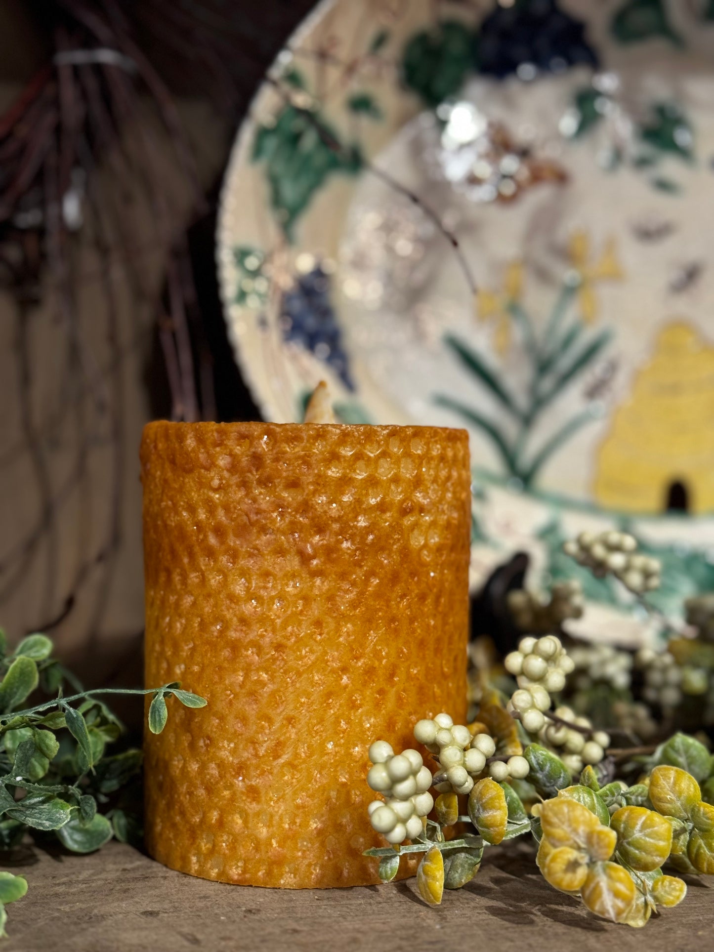 Honeycomb Moving Flame Candles