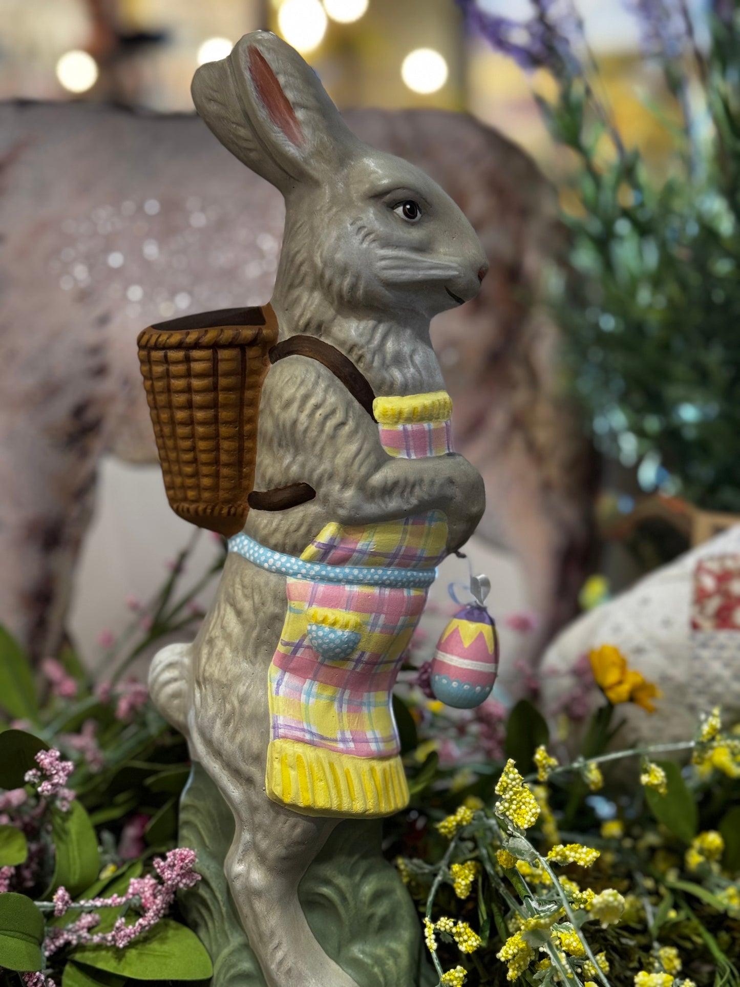Stone Ridge Chalkware Bunny