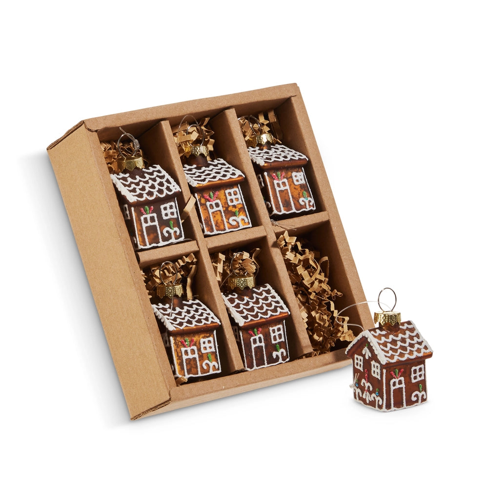 Gingerbread House Ornaments Winter