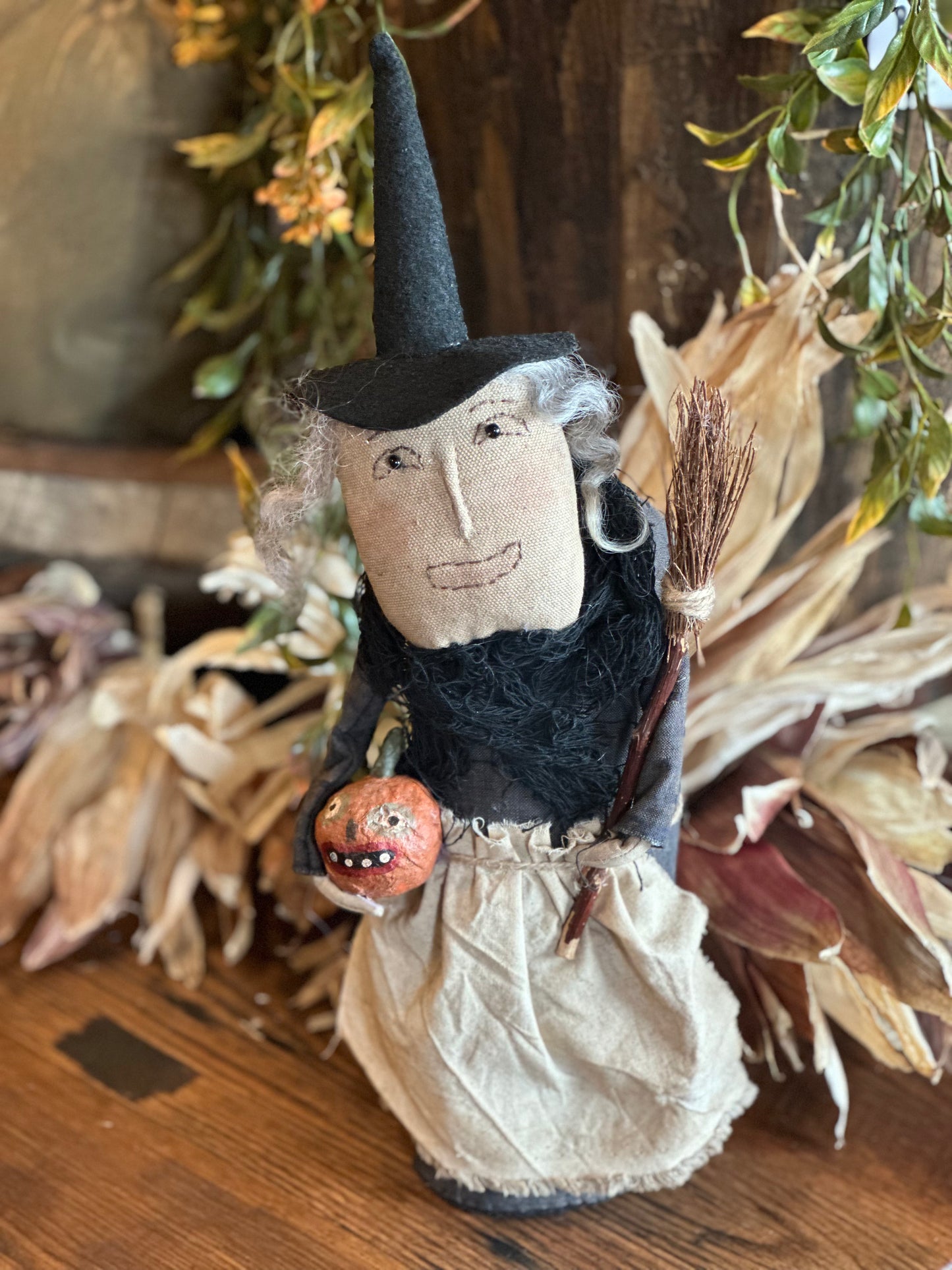 Wool/Papier-mâche Dolls Fall