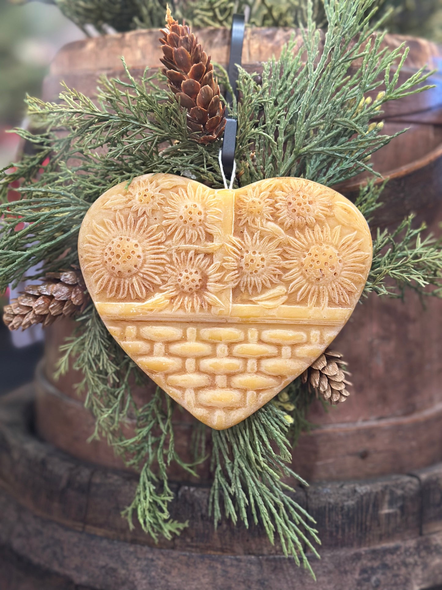 Cinnamon Beeswax Ornaments