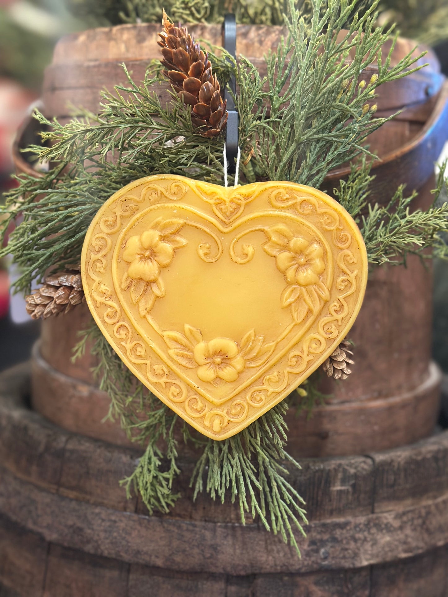 Cinnamon Beeswax Ornaments