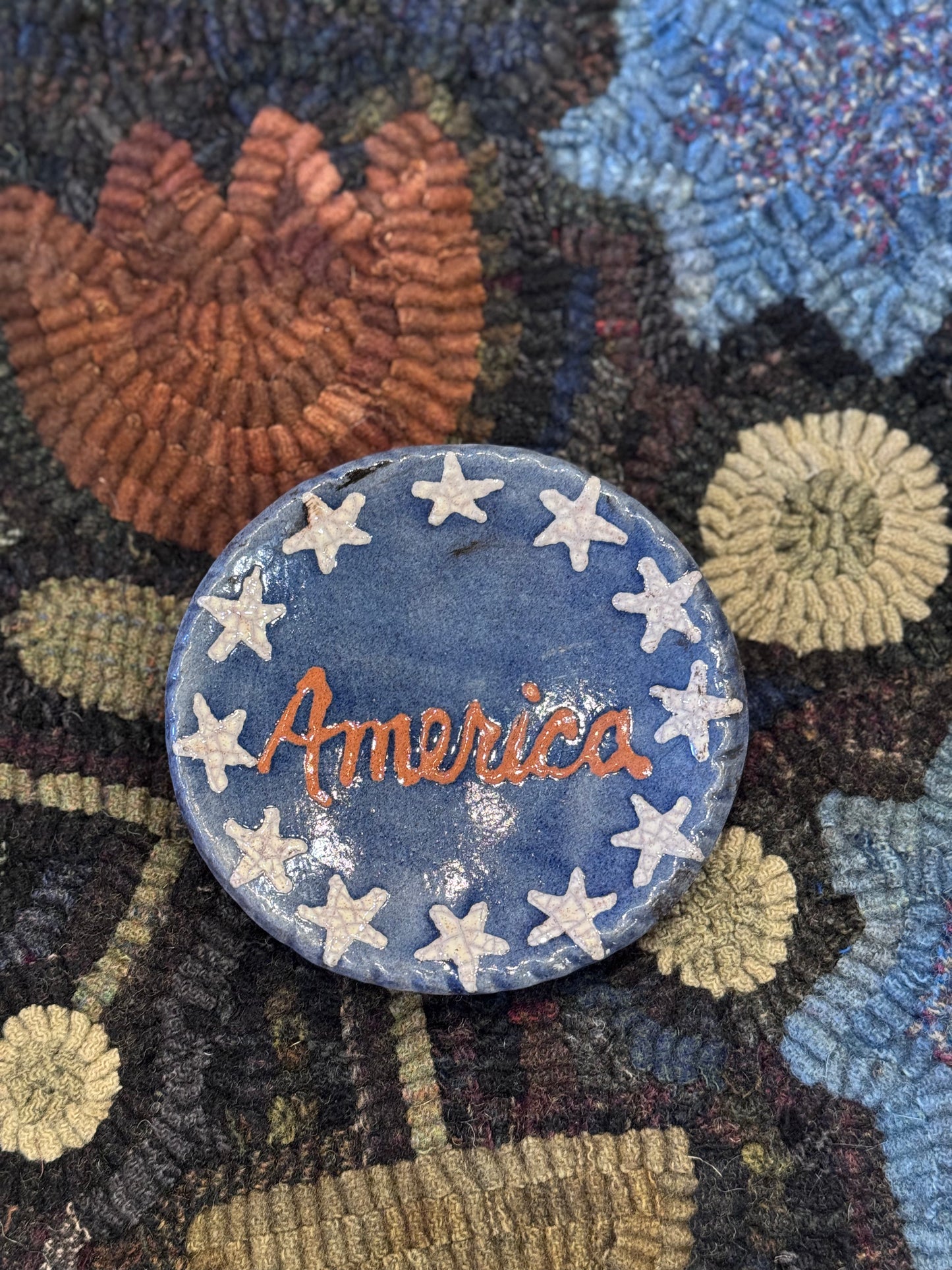 America Plate 4” David T Smith