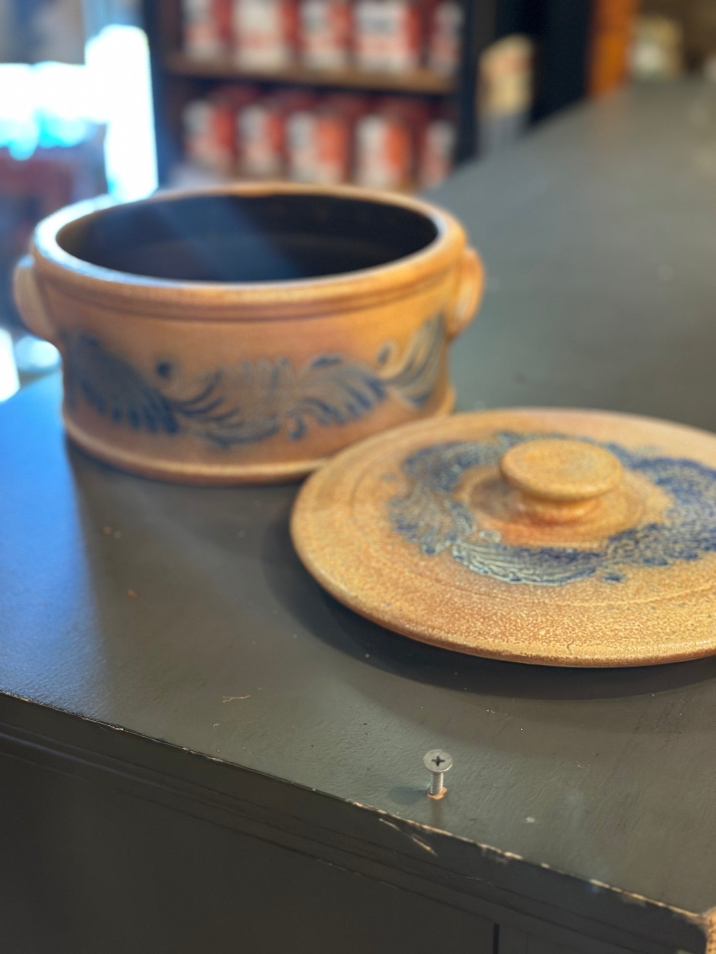 Crocker and Springer Cake Crock