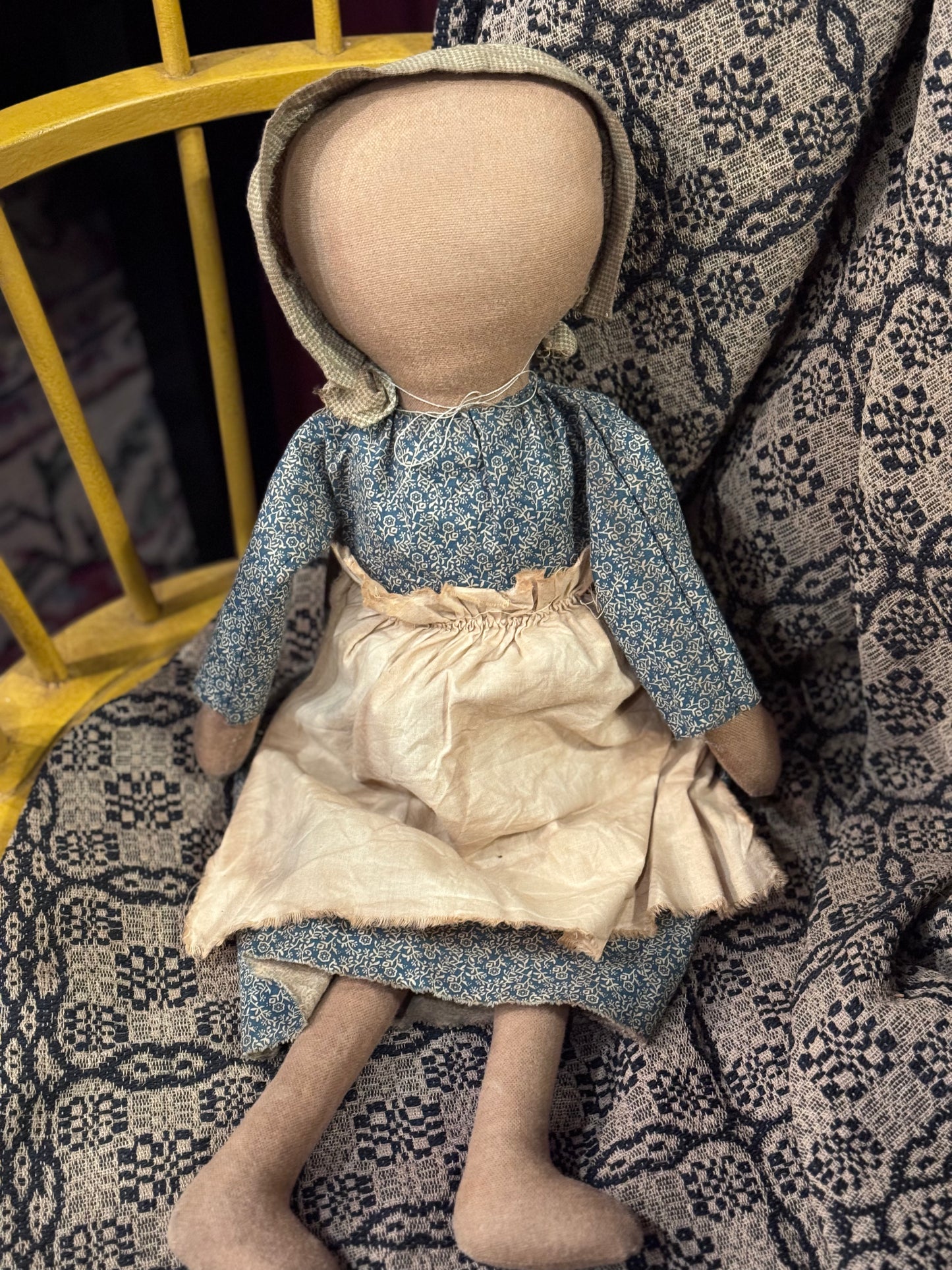 Elizabeth Primitive Prairie Doll