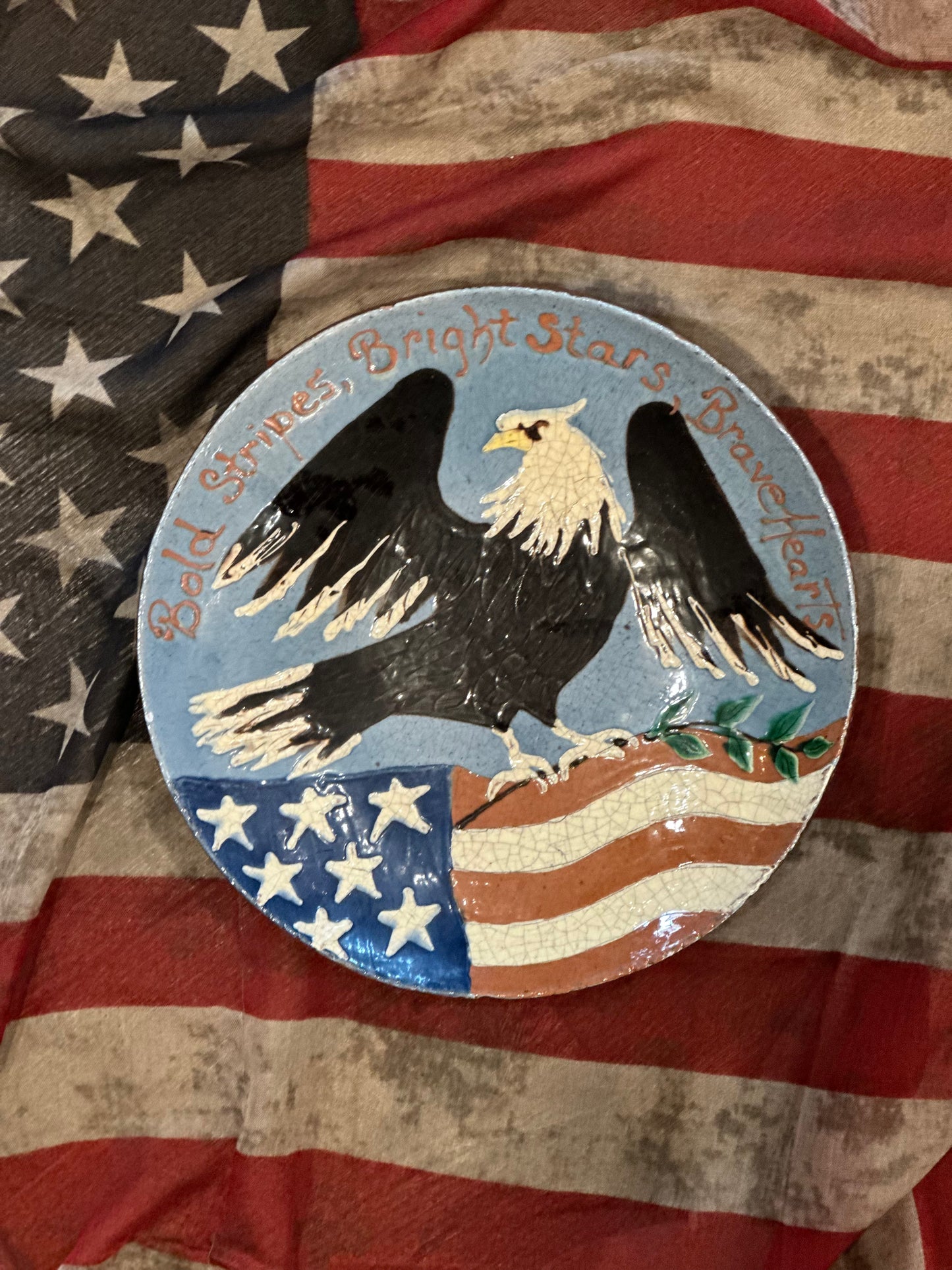 Eagle Plate SUMMER David T Smith Bold