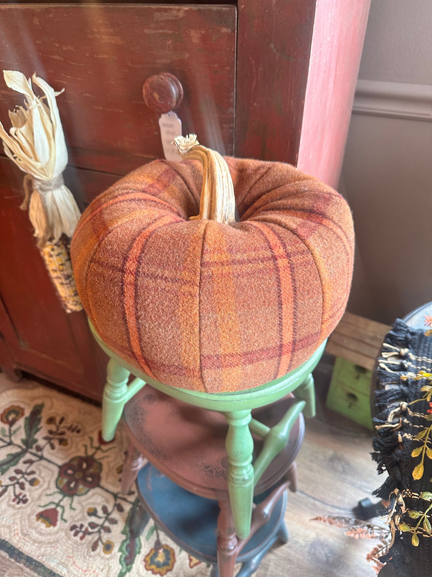 Colleen’s Wool Pumpkins