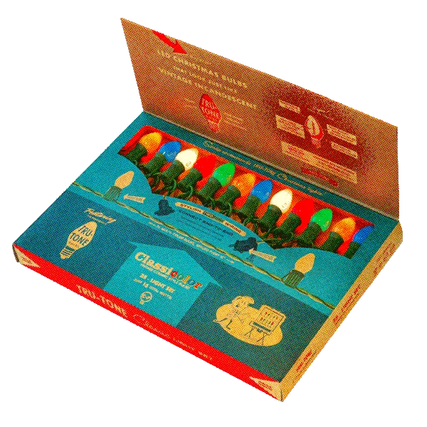Vintage Style Christmas Lights