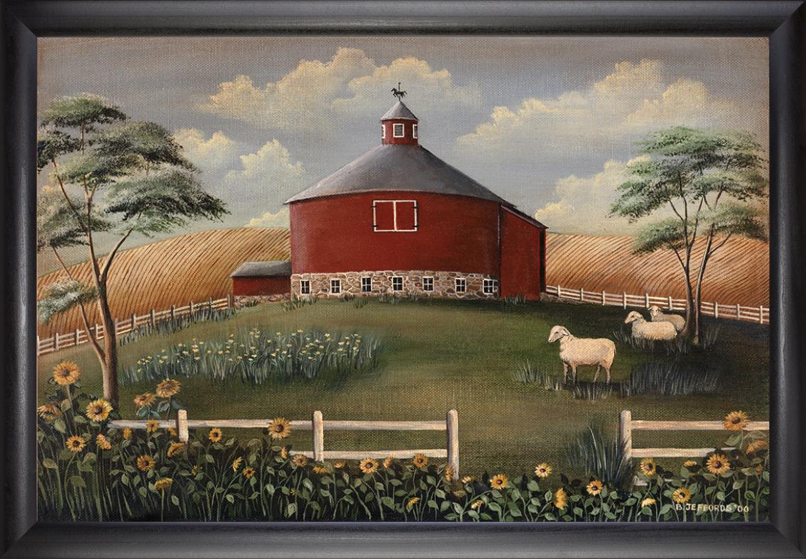 Sunflower Summer Print Framed Art