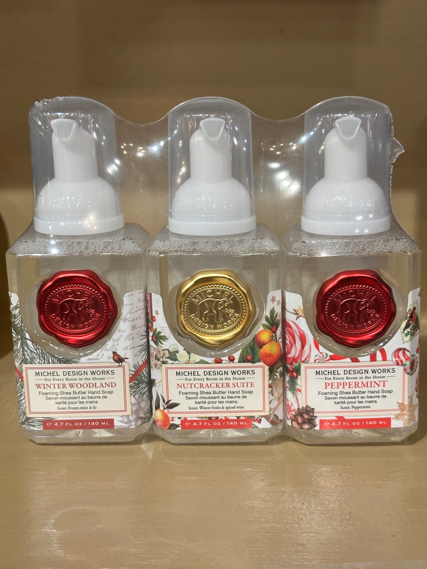Michel Design Works Mini 3pk Foaming Soap