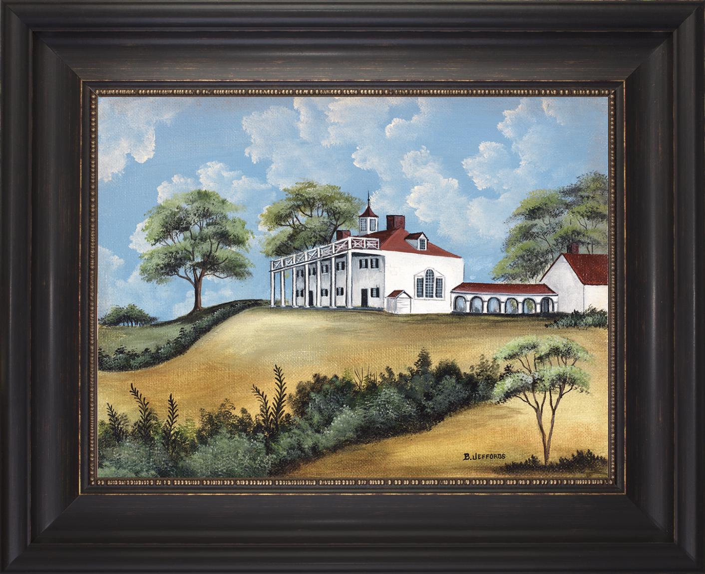 Mt. Vernon Print Framed Art