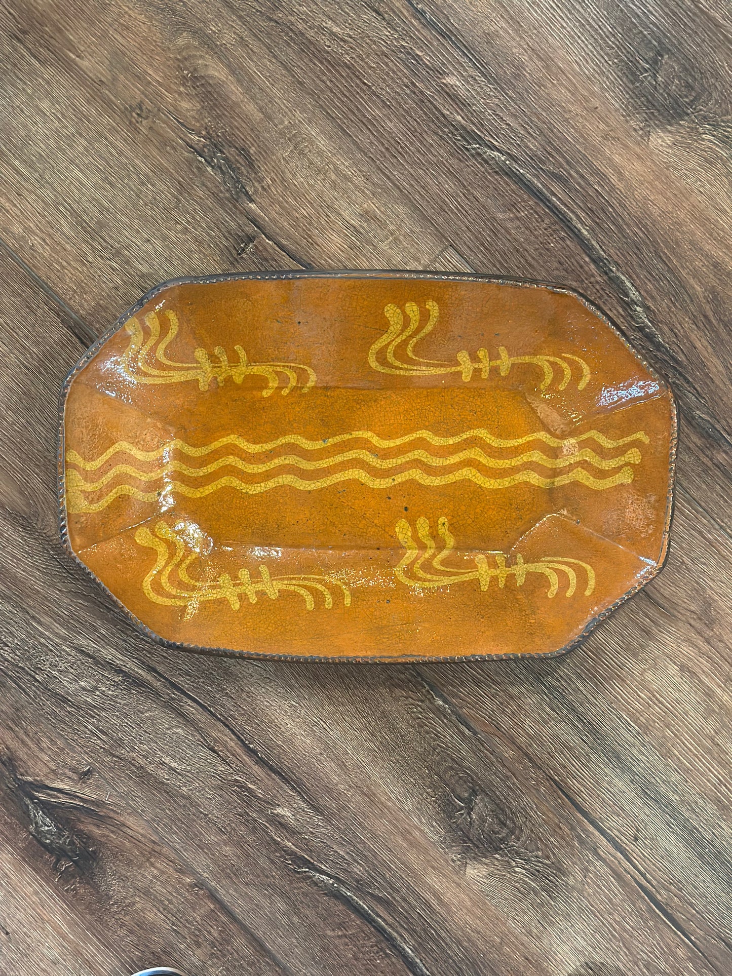 Shooner Oblong Octagonal Platter