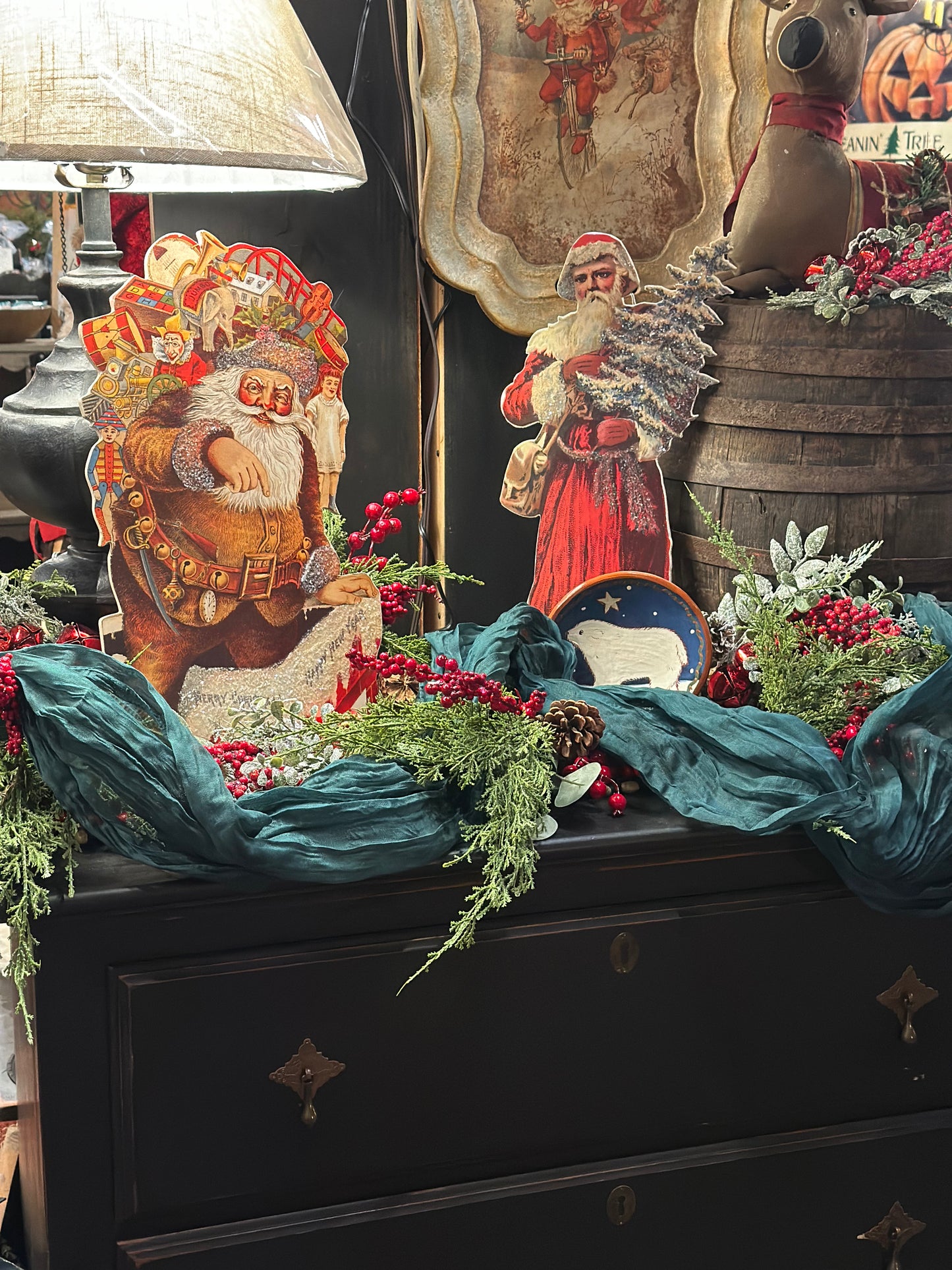 Christmas Cheesecloth Runner