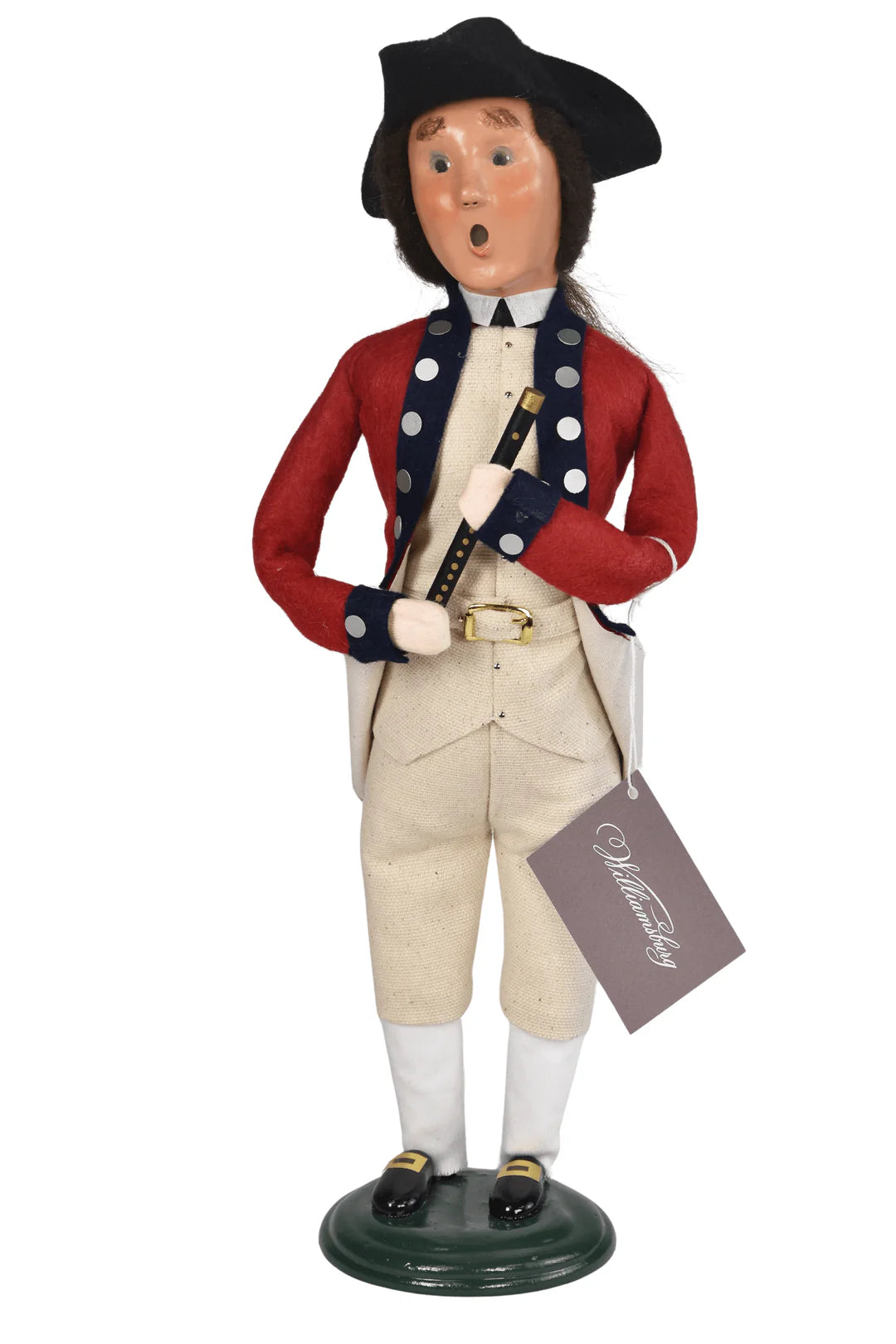 Byers’ Choice Colonial Man w/Fife