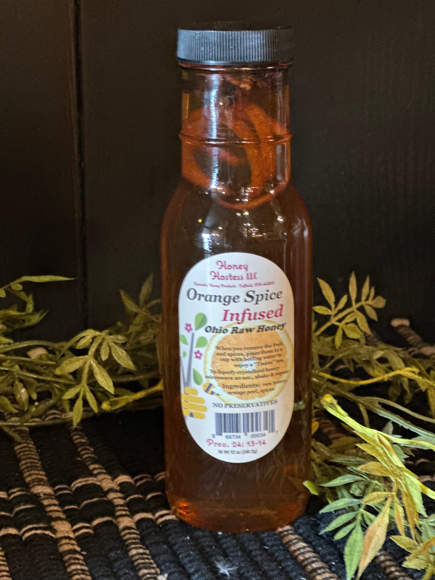 Ohio Infused Raw Honey