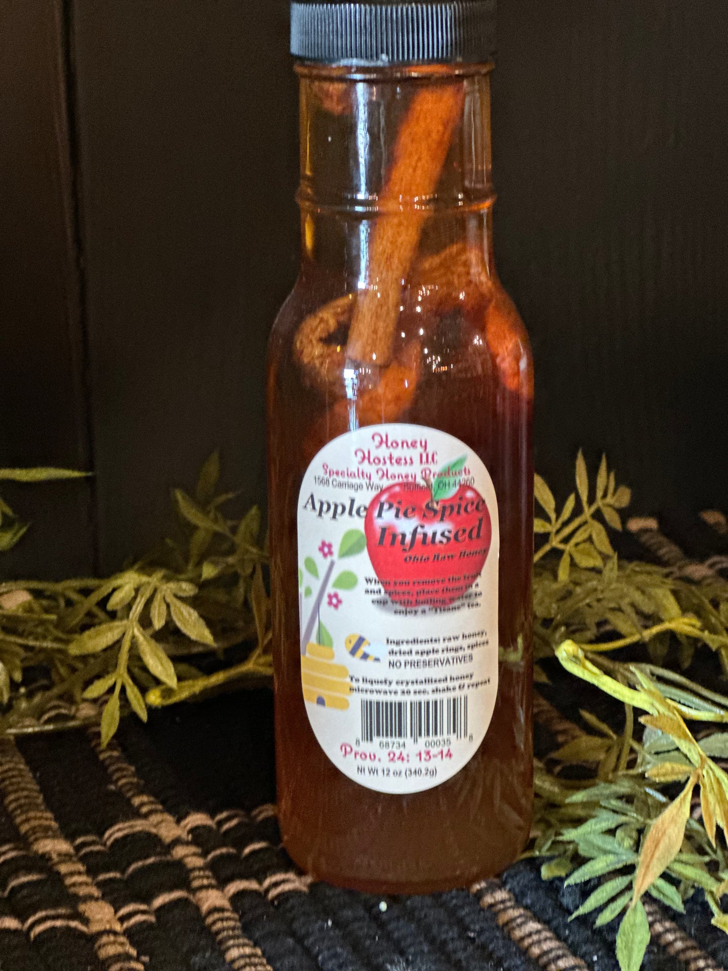 Ohio Infused Raw Honey