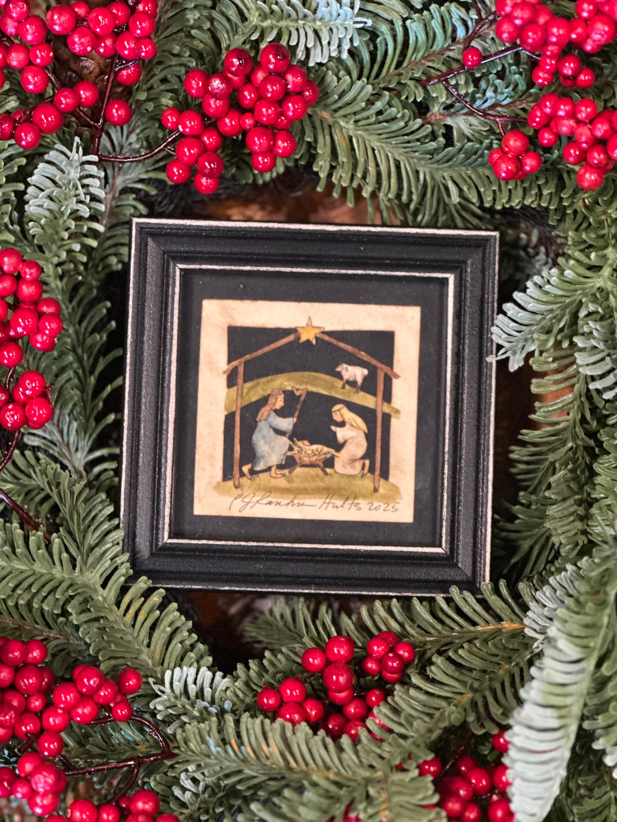 Hults Original Folk Art Winter