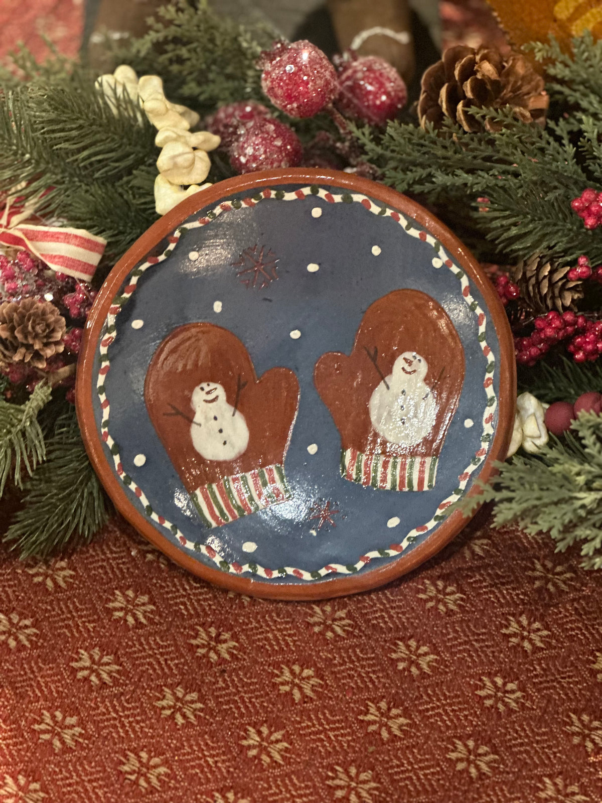 Red Oaks 6” Plate Winter