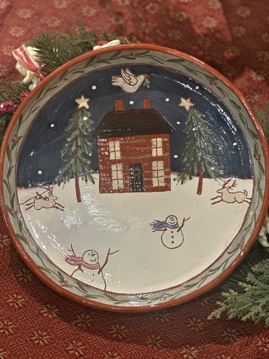 Red Oaks 10” Plate Winter