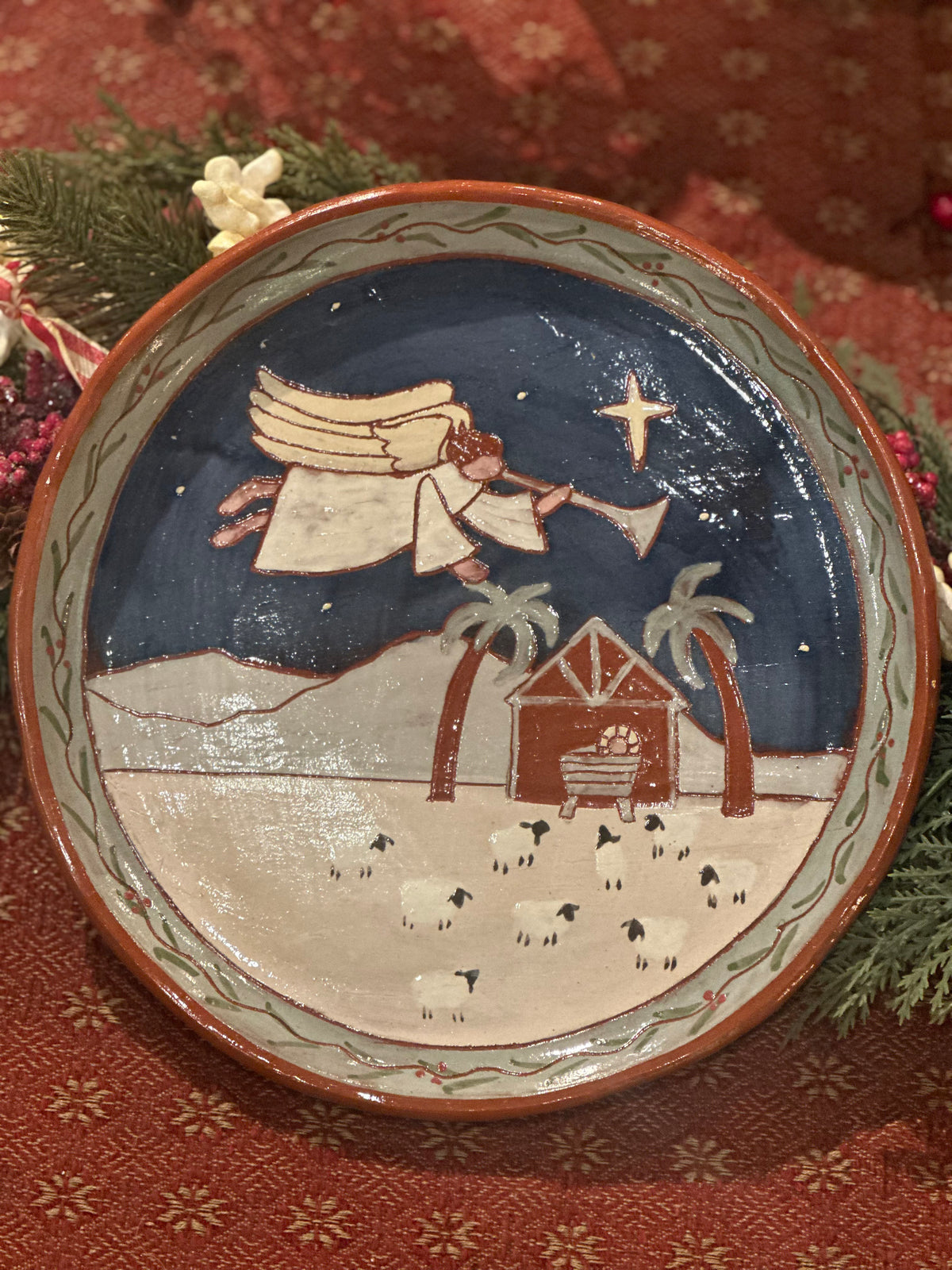 Red Oaks 10” Plate Winter