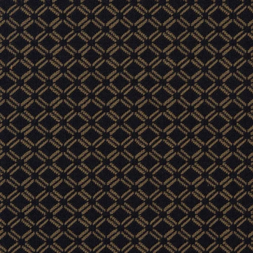 2038 Diamond Linen Black Grade B