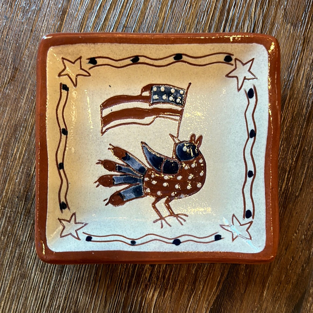 Red Oaks 4” Americana Summer Plate