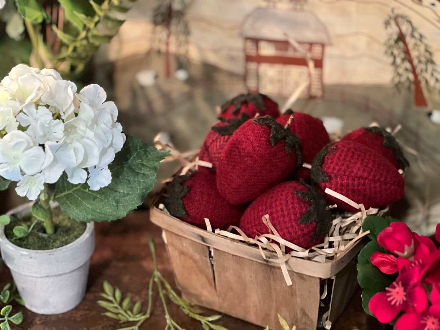 Colleen’s Wool Strawberries