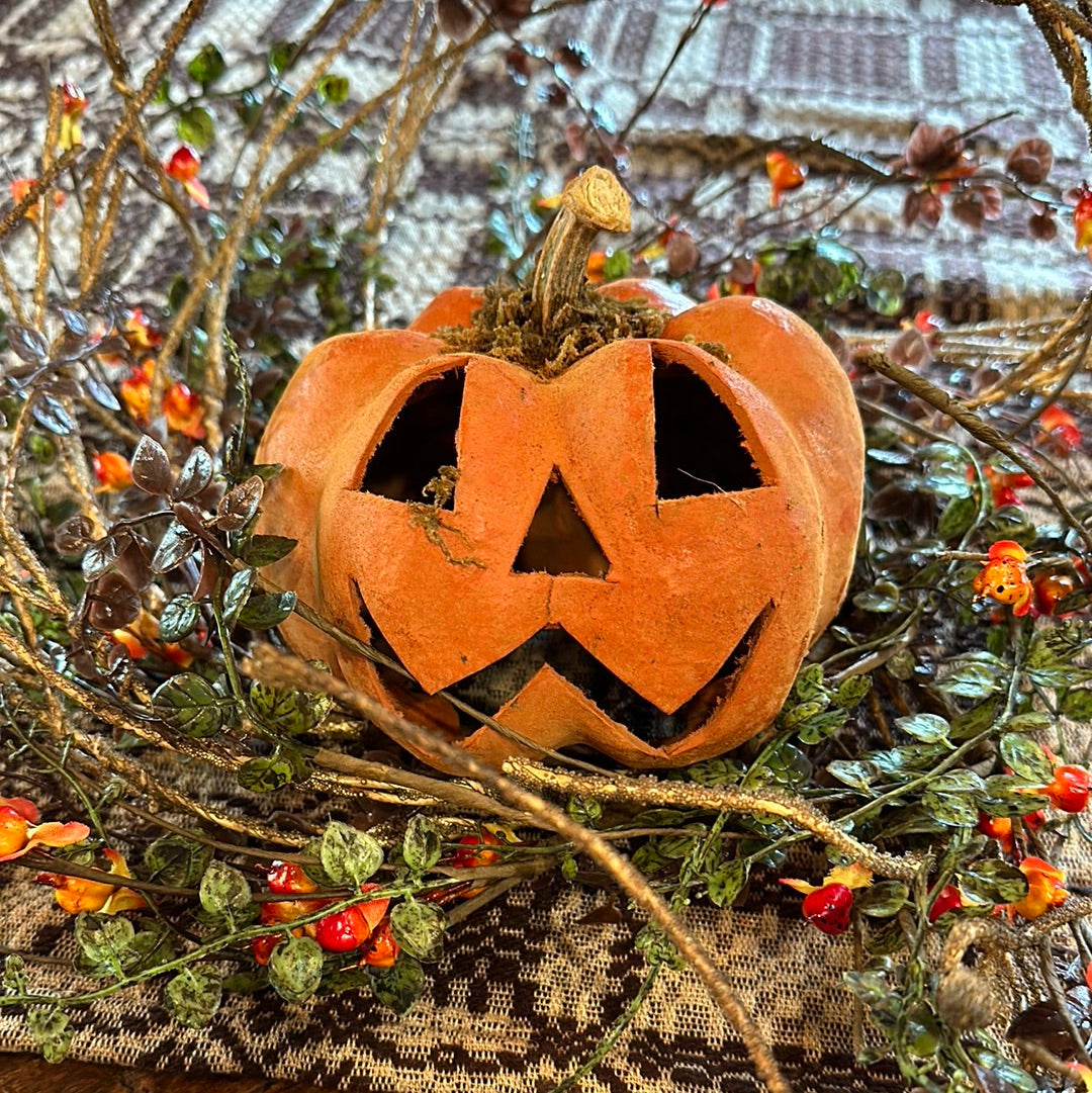 Wax Dipped Plastic Pumpkins SALE