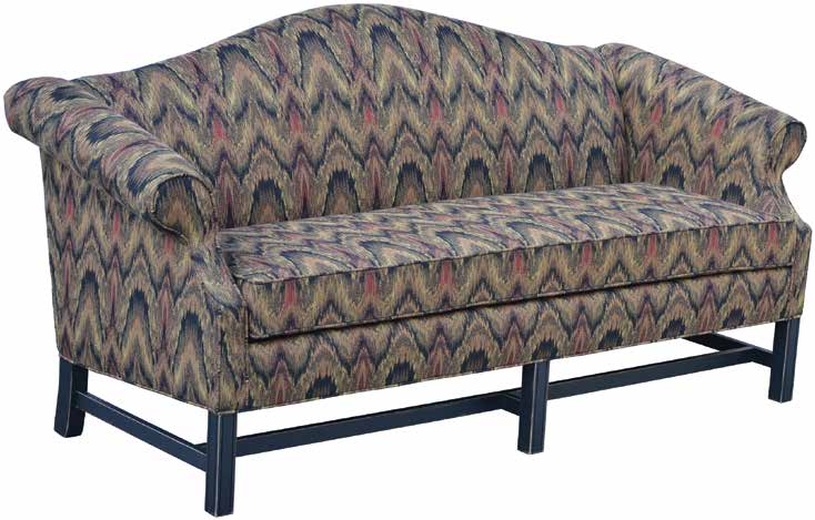 Country Chippendale Sofa 77"