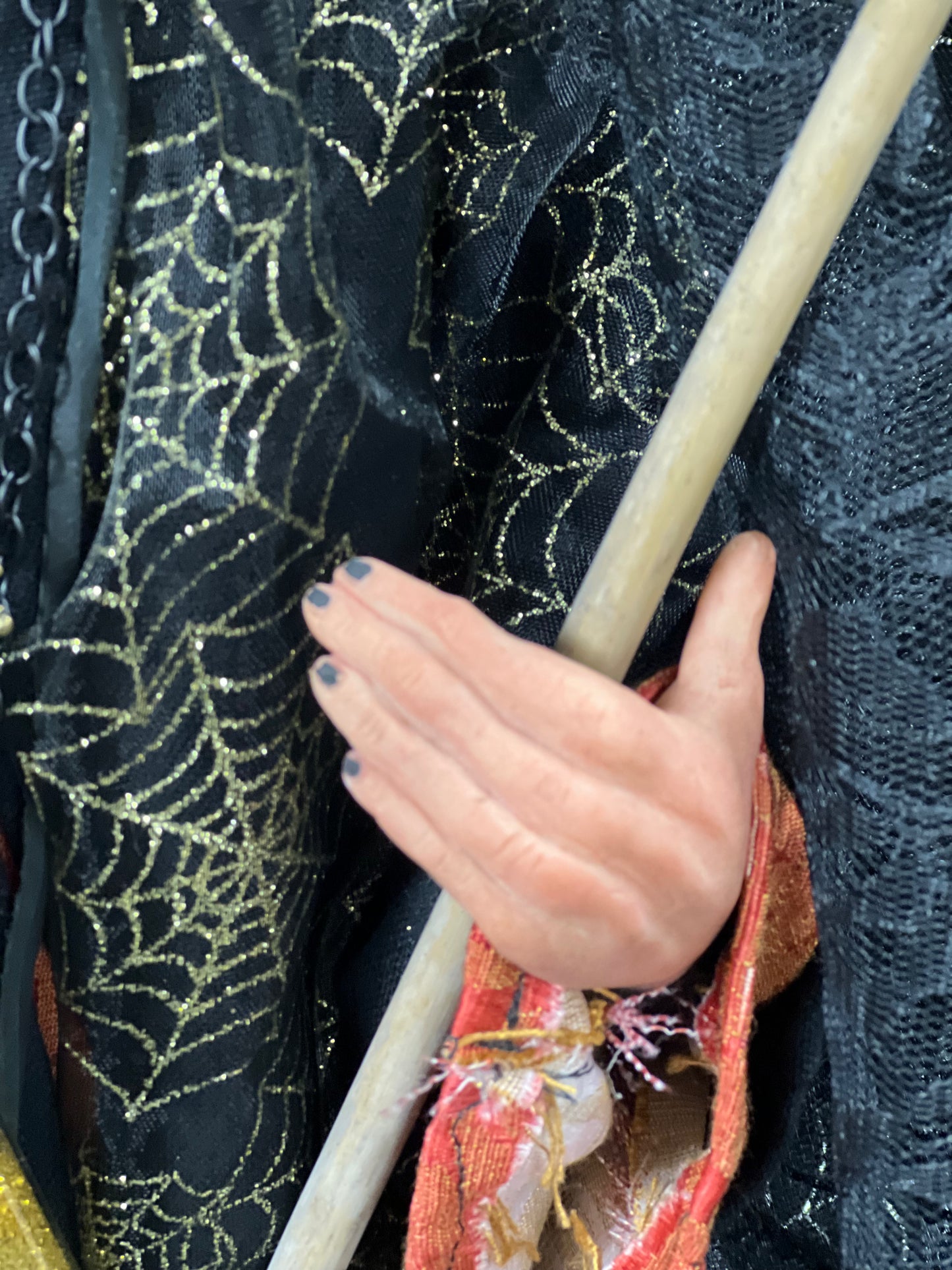 Clay Face Witch Orange