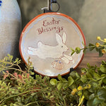 Red Oaks Easter Blessings Plate Spring