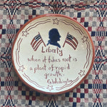 Red Oaks 6” Americana Liberty Plate Summer