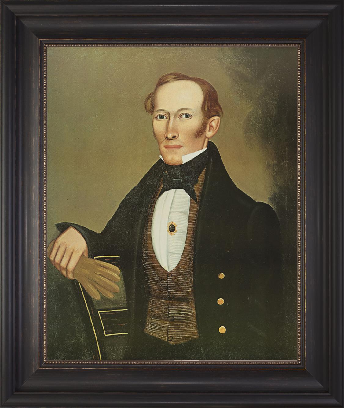 Mr Pearce Portrait Framed Art