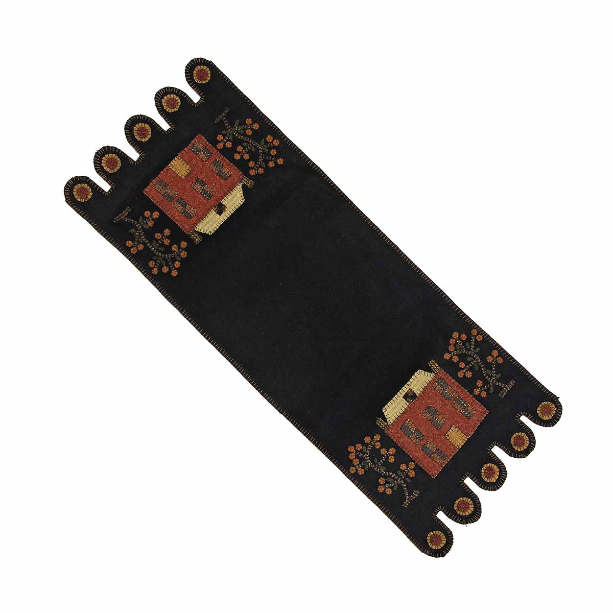 Primitive Manor House Table Runner