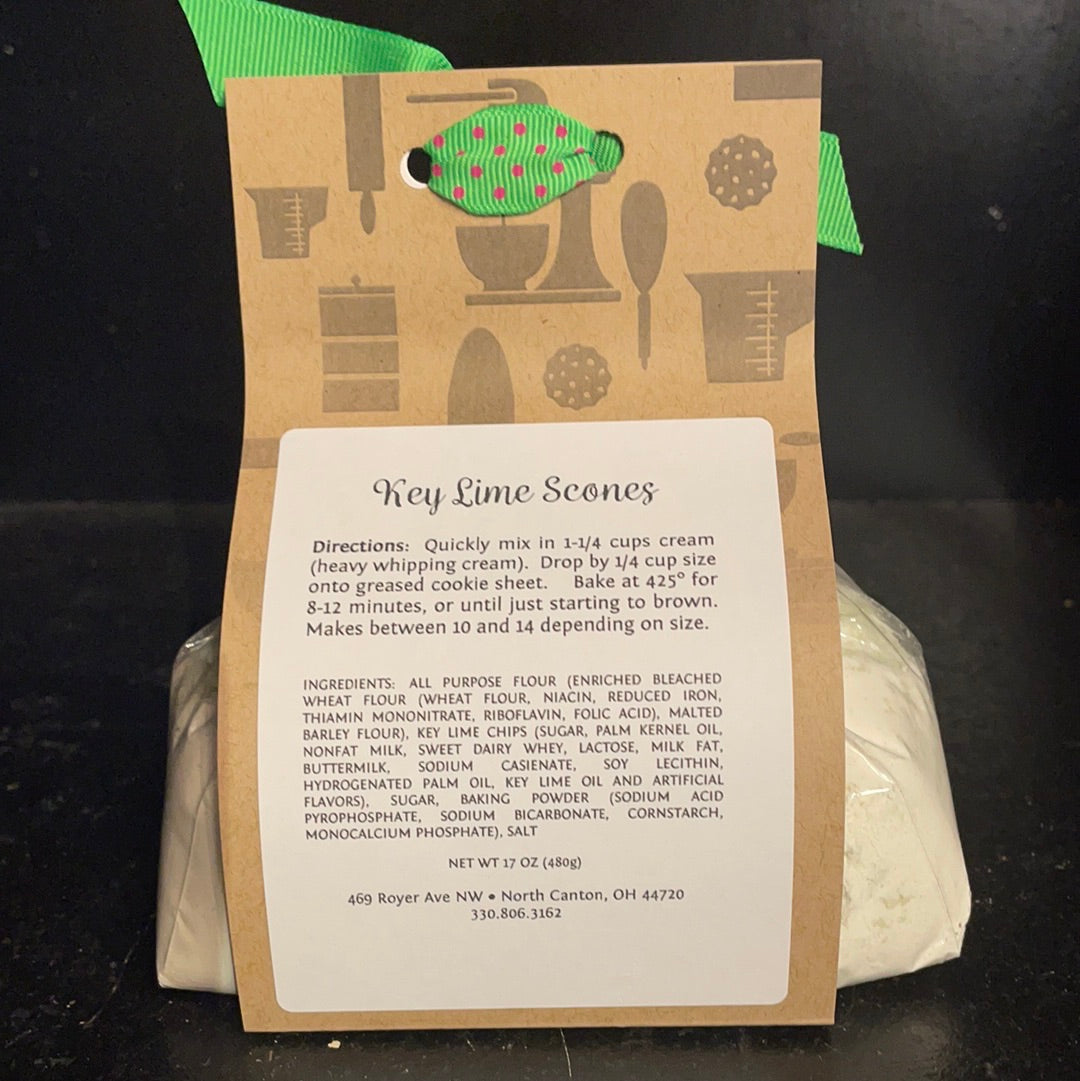 Key Lime Scones from Scratch