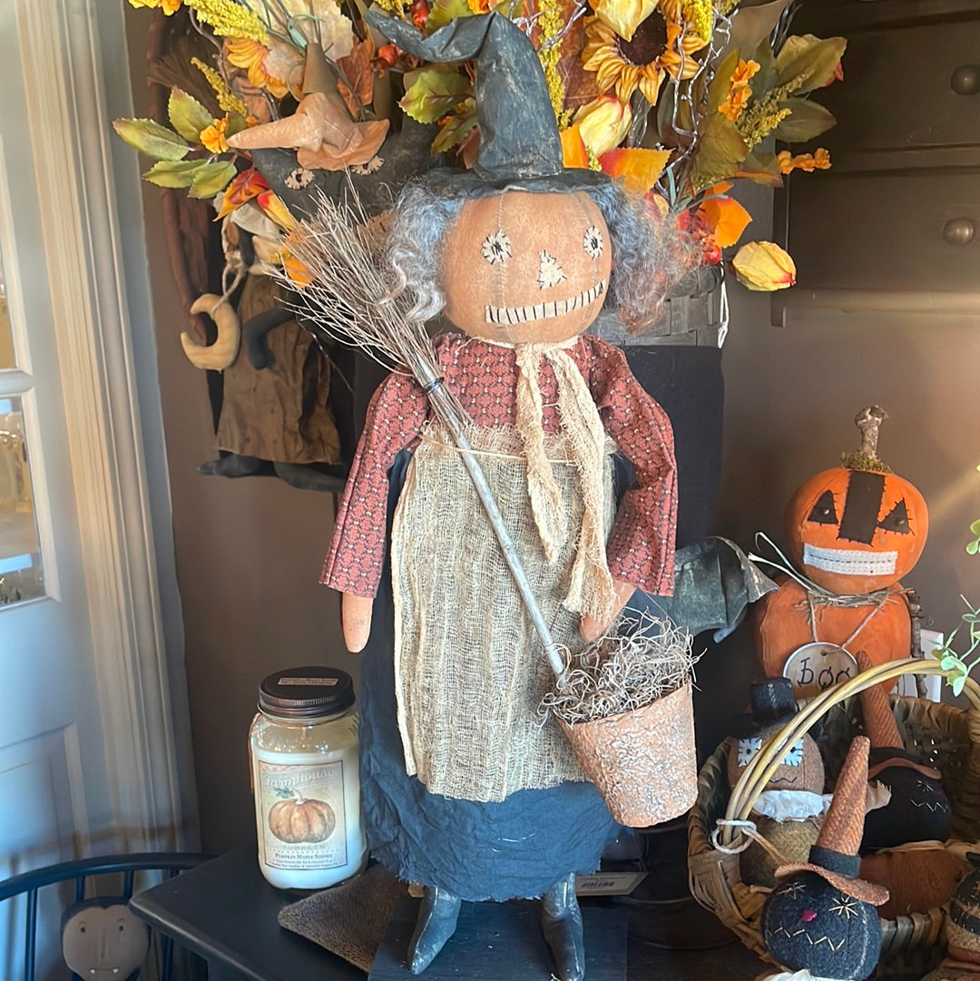 Mildred Primitive Witch Doll by Sandy