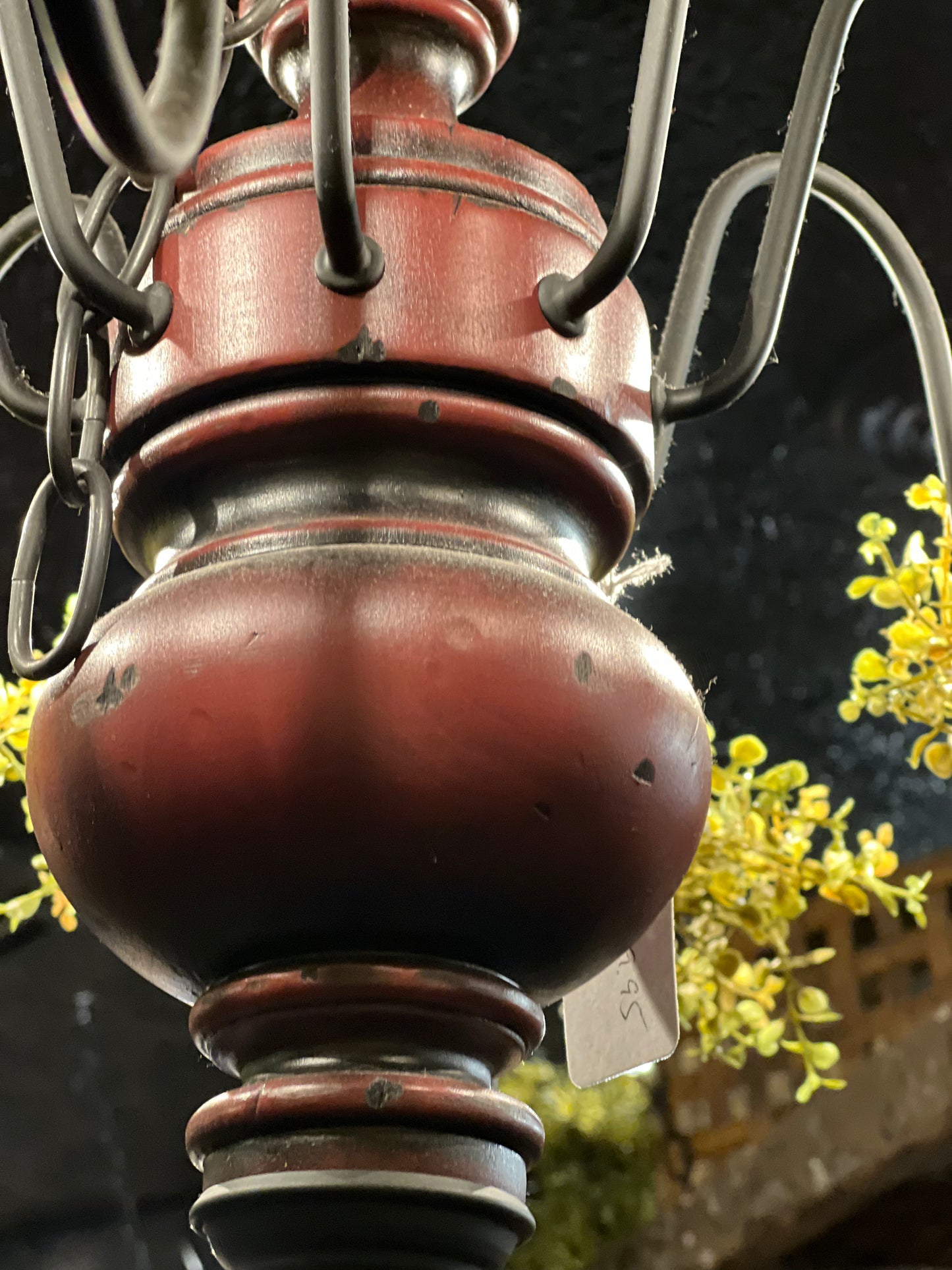 Katie’s Frederick Chandelier Cranberry