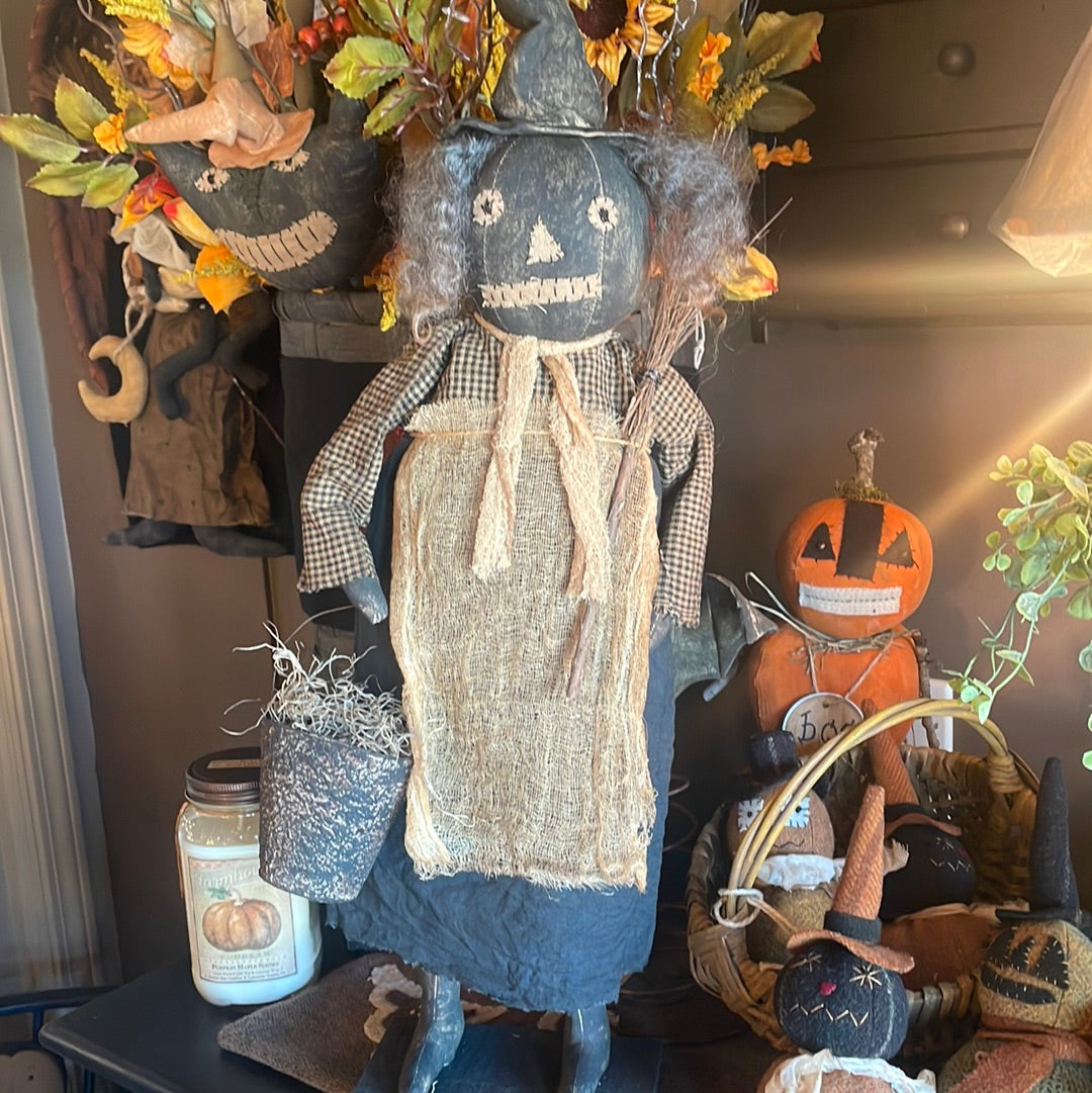 Stella Primitive Witch Doll by Sandy