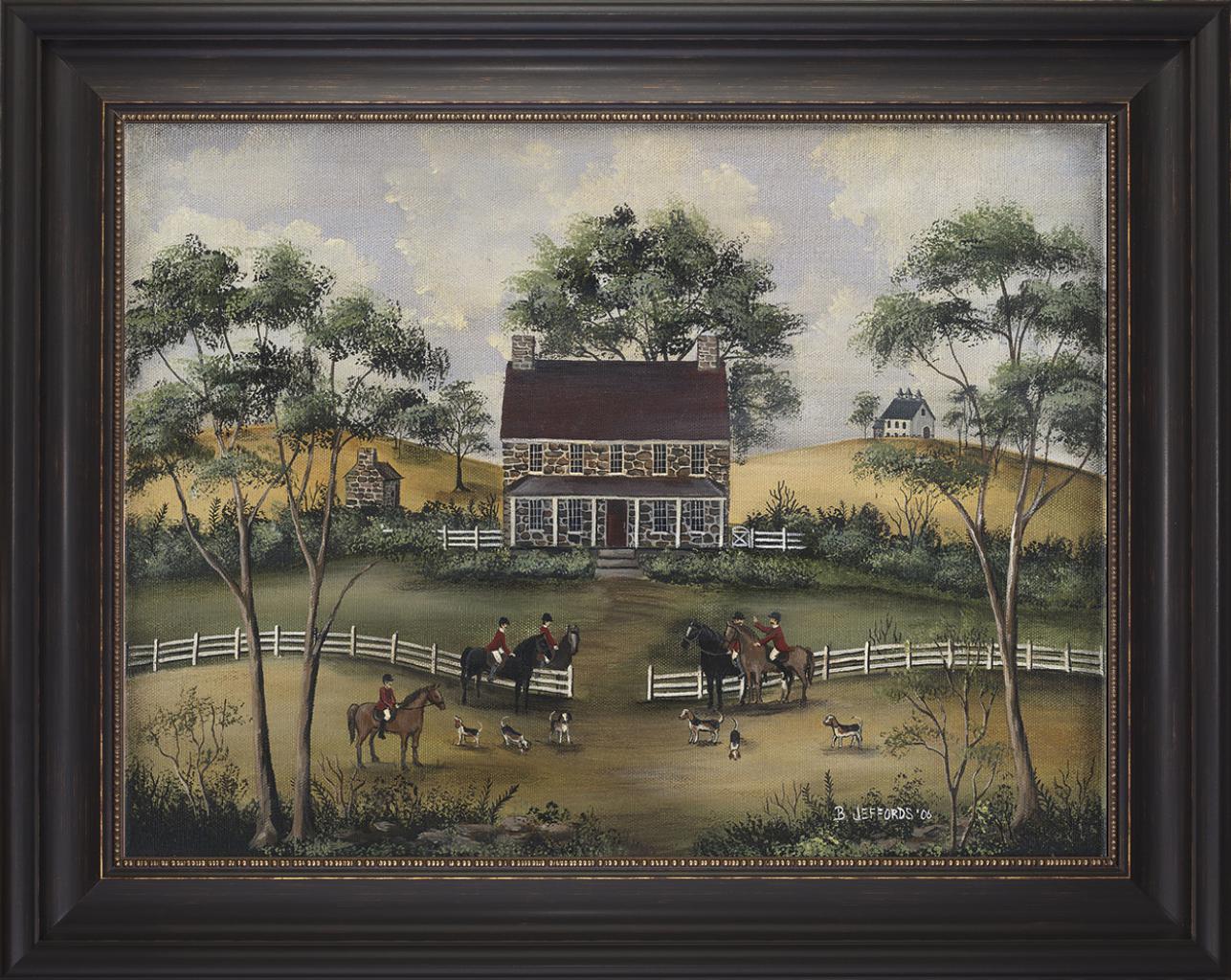 Tally Ho Print Framed Art
