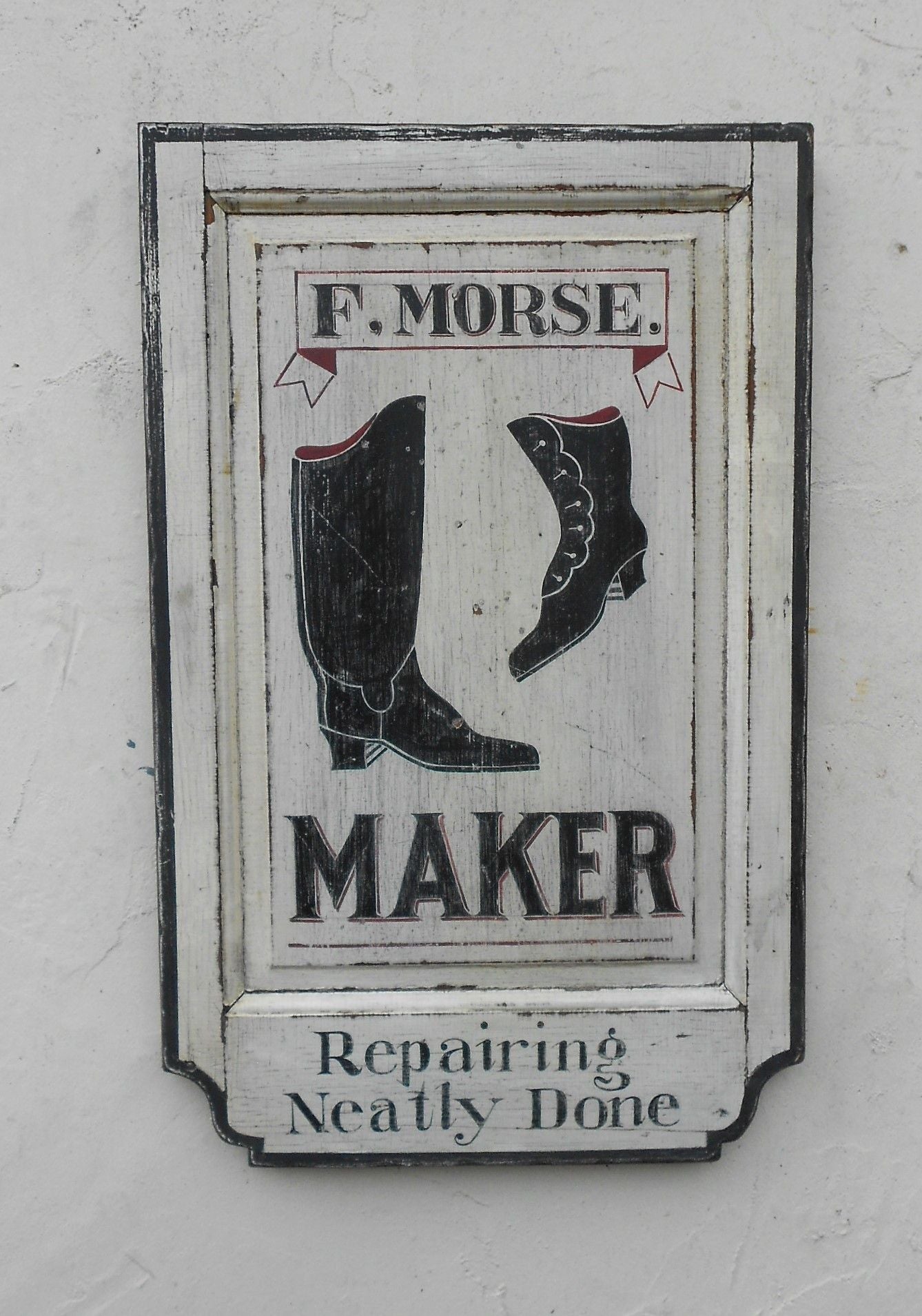 Shoe Maker Tavern Sign Pa.